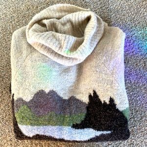 LL Bean mountain cowl neck sweater!
